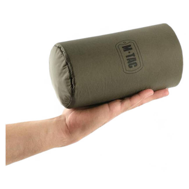 INFLATABLE SLEEPING MAT - 195x60 CM - OLIVE GREEN - M-TAC