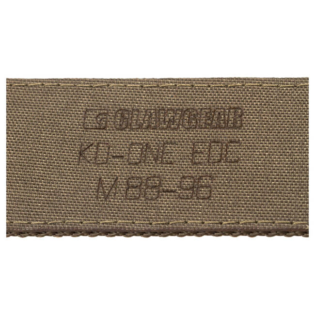 KD ONE BELT - RAL7013 - CLAWGEAR