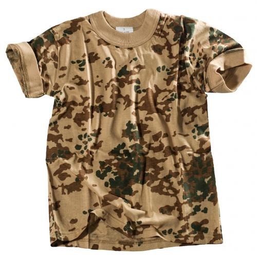 KIDS T-SHIRT US TROPICAL CAMO 