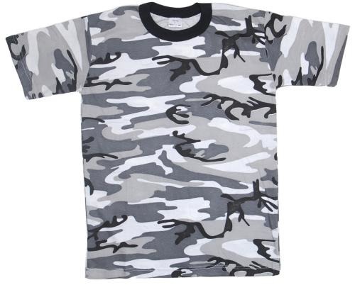 KIDS T-SHIRT US URBAN CAMO 