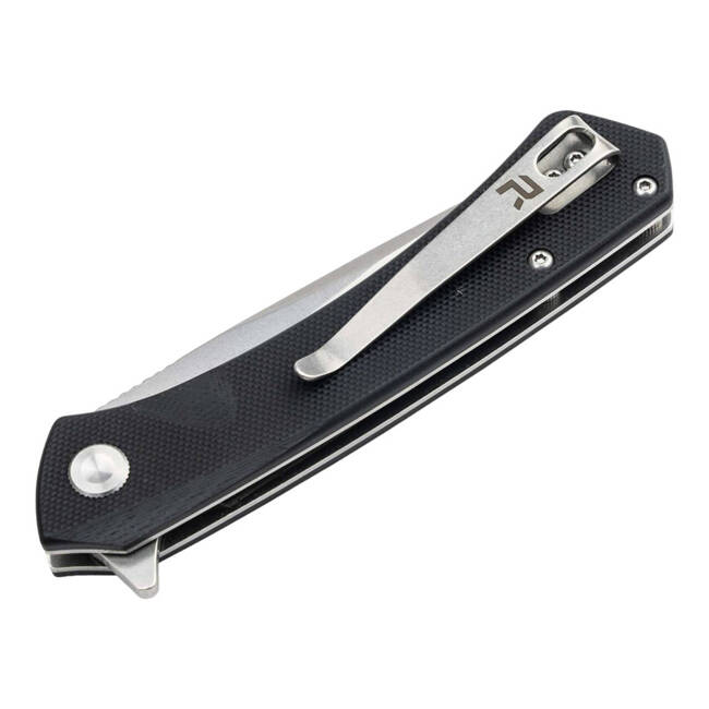 KNIFE WITH ASSISTED OPENER WARDEN BLACK REV2 - REVO