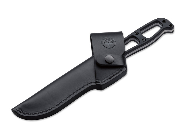 LEATHER SHEATH - G.E.K. - Böker Manufaktur Solingen - BLACK