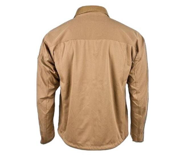 LIGHT WEIGHT SOFTSHELL JACKET - COYOTE - MIL-TEC