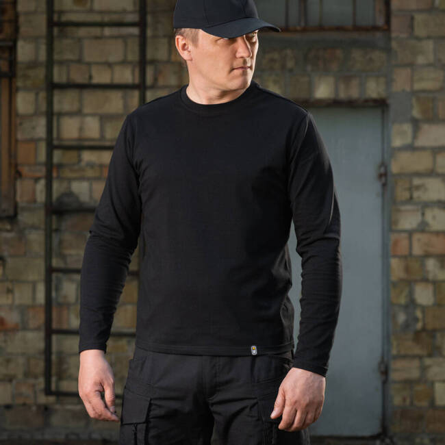 LONG SLEEVE T-SHIRT 93/7 SUMMER - BLACK - M-TAC