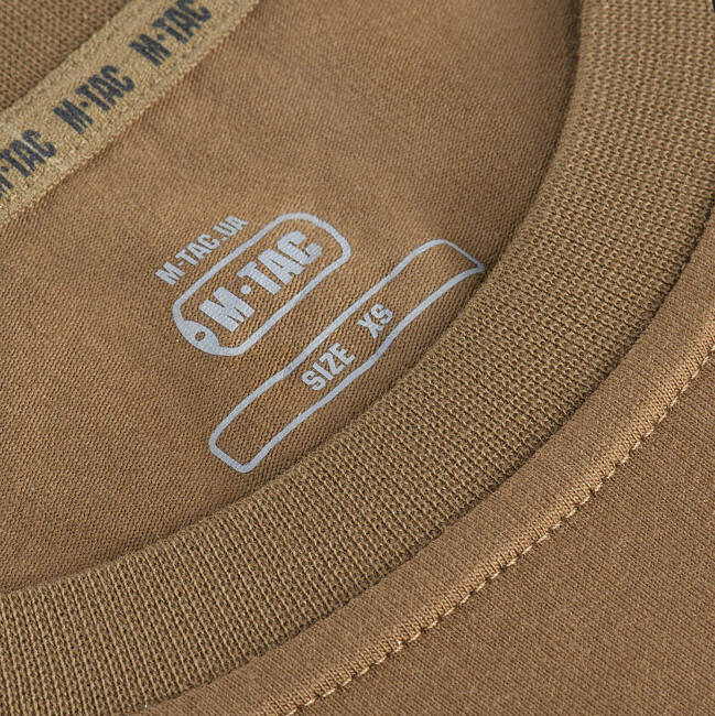 LONG SLEEVE T-SHIRT 93/7 SUMMER - COYOTE BROWN - M-TAC