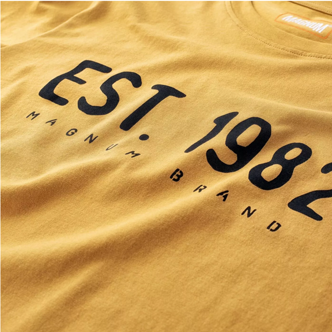 MAGNUM ELLIB T-SHIRT - MUSTARD 