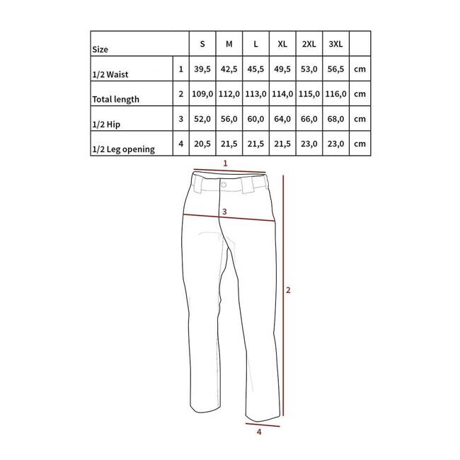 MFH US BDU men pants operation-camo