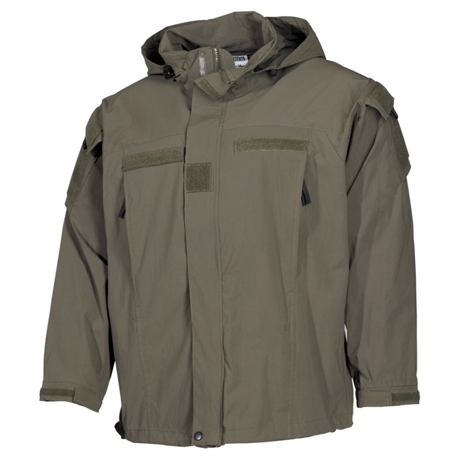 MFH US softshell jacket Olive - level 5