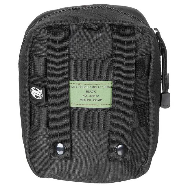 MOLLE UTILITY POUCH - SMALL - MFH® - BLACK