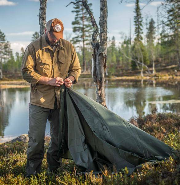 MULTI-PURPOSE TARPAULIN - SUPERTARP® - 3 x 3 M - Helikon-Tex® - NAVY BLUE