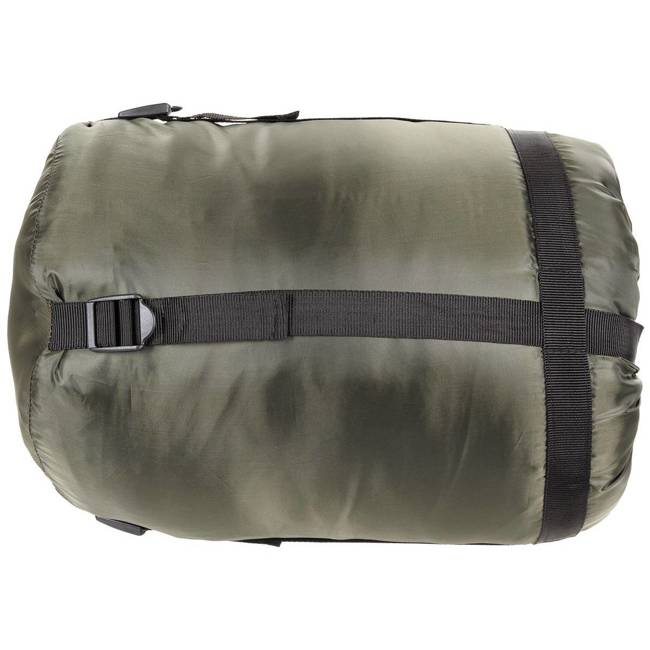 MUMMY SLEEPING BAG - 2-LAYER FILLING - FOX OUTDOOR® - OD GREEN