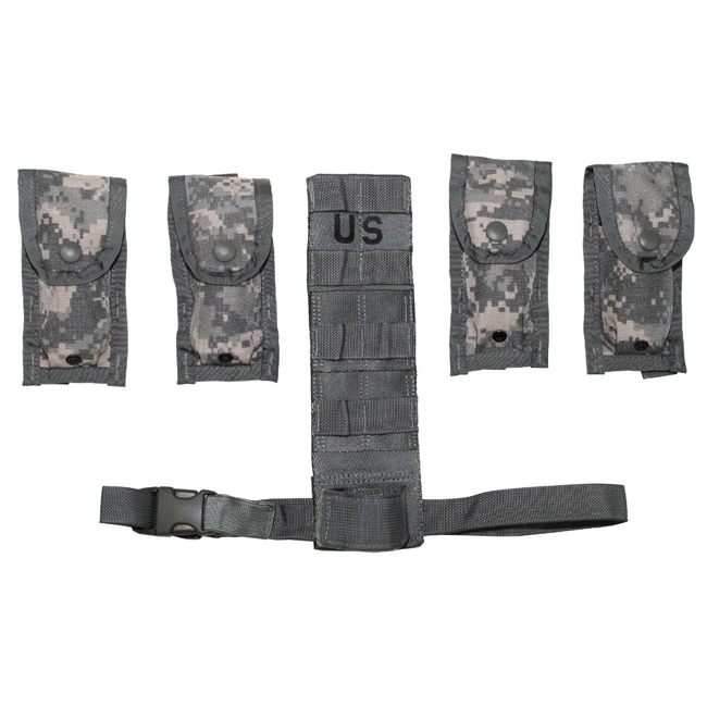 Mag pouch, "Molle", 5 pc set, AT-digital, like new