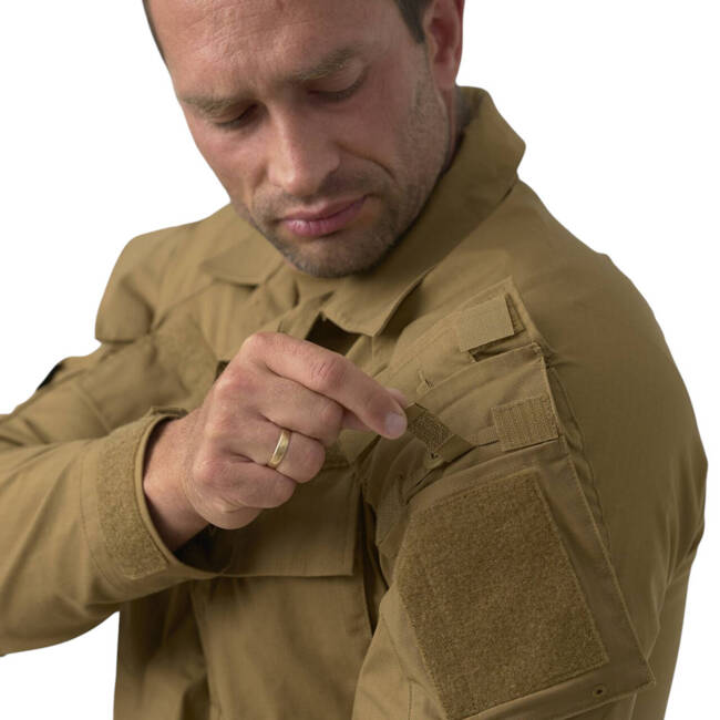 Modern uniform shirt - Raid - Polycotton Stretch Ripstop - Olive Green - Helikon-Tex