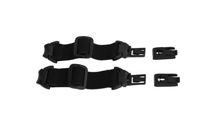 NERVE ARC Rail Attachment System RAS Strap for Helmets, Black