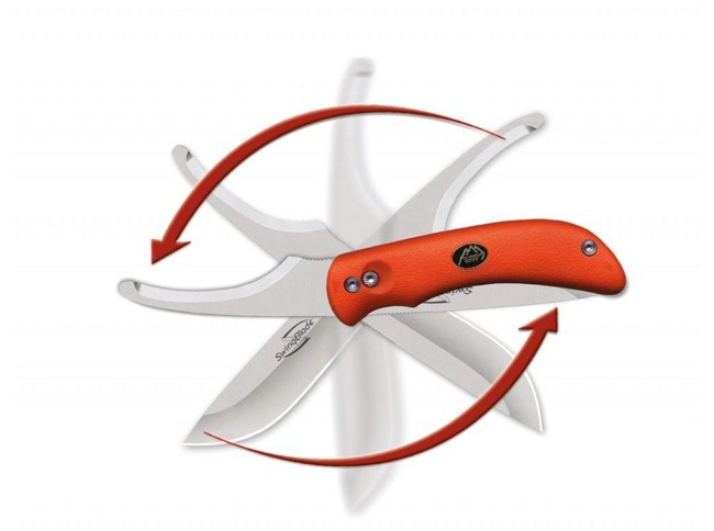 Outdoor Edge SwingBlade Orange D2 Knife 