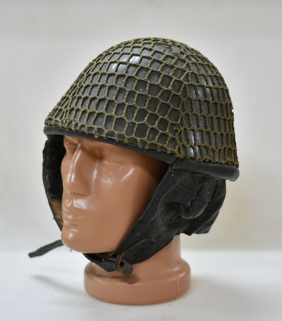 PARATROOPER HELMET - M73 - ROMANIAN ARMY - MILITARY SURPLUS - LIKE NEW