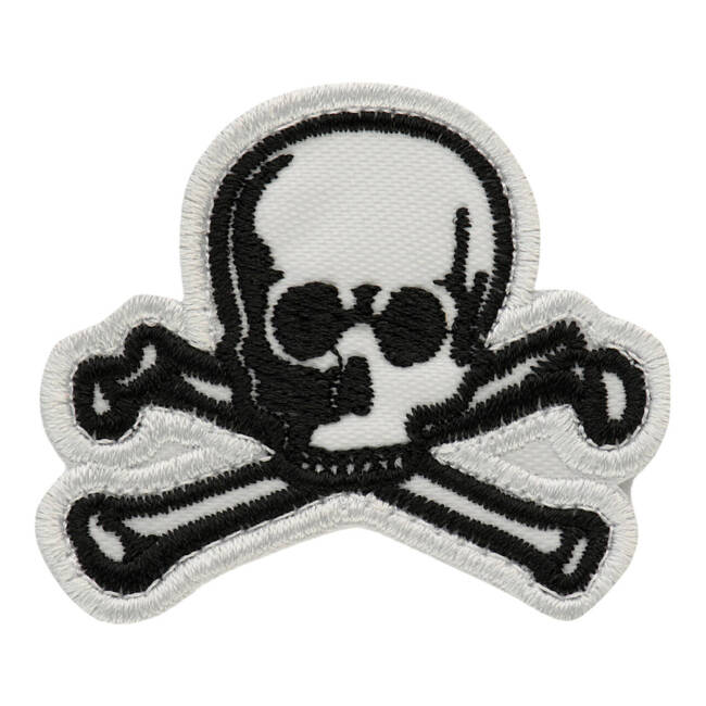 PATCH OLD SKULL - WHITE - M-TAC