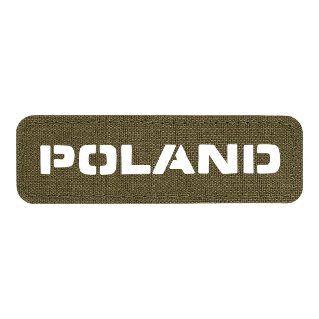 PATCH POLAND END-TO-END 25 x 80 LASER CUT - RANGER GREEN - M-TAC