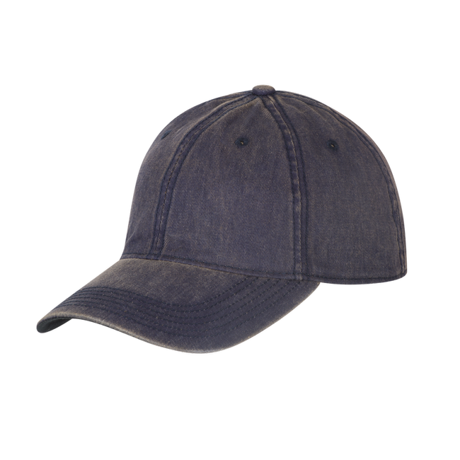 PLAIN SNAPBACK CAP - DIRTY WASHED COTTON - Helikon-Tex® - DIRTY WASHED NAVY