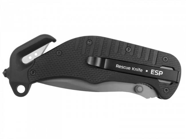 POCKET KNIFE - HOOK BLADE - BLACK - 217 MM - ESP