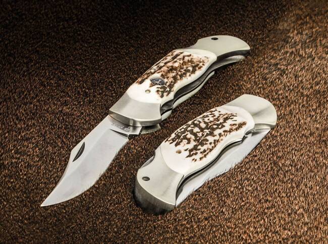 POCKET KNIFE OPTIMA STAG - BOKER 