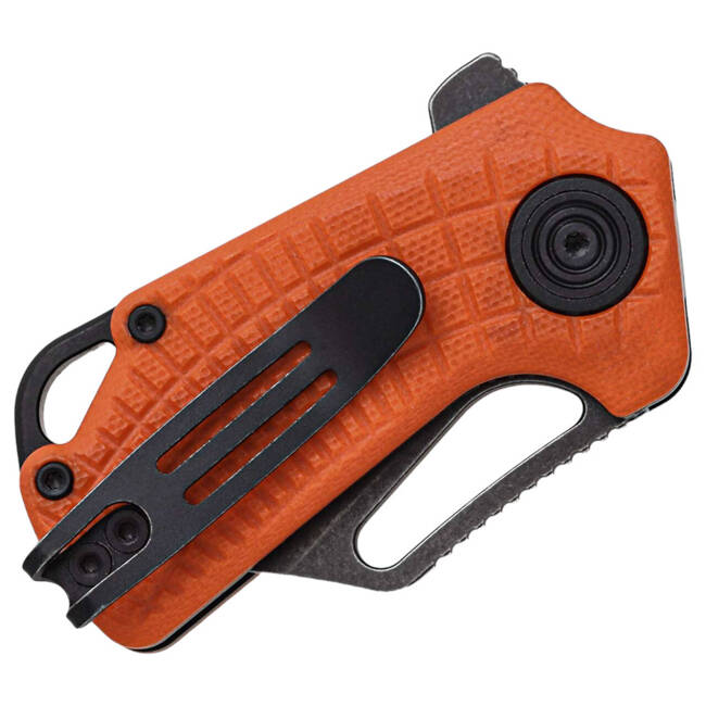 POCKET KNIFE - PUCK G10 ORANGE