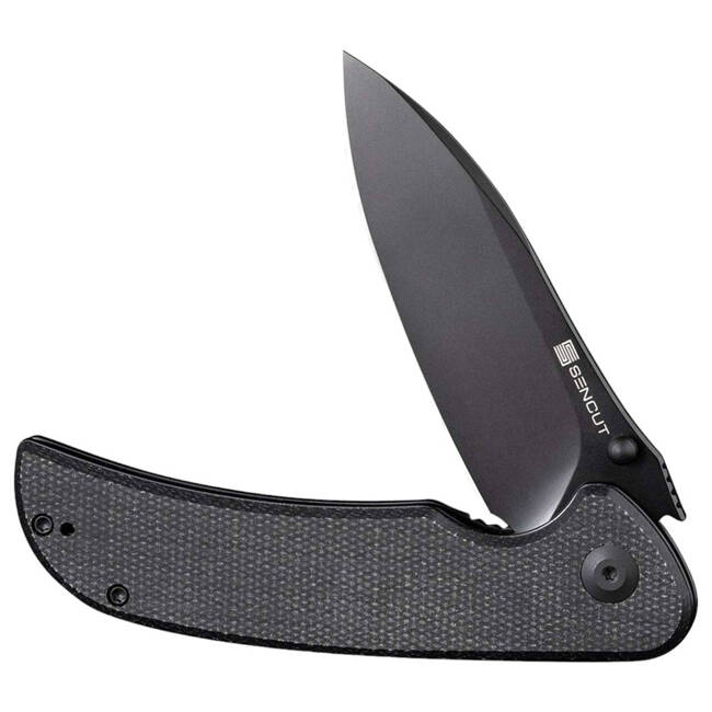 POCKET KNIFE - "SENCUT Borzam Micarta All Black" - Böker 