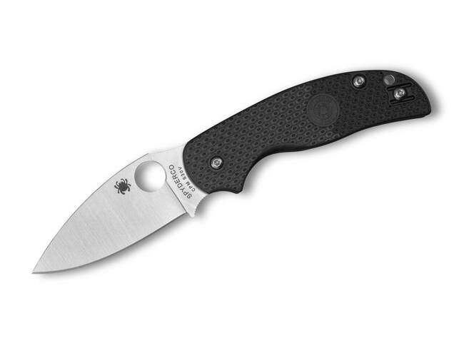 POCKET KNIFE Sage 5 Lightweight FRN Black PlainEdge - SPYDEREDGE