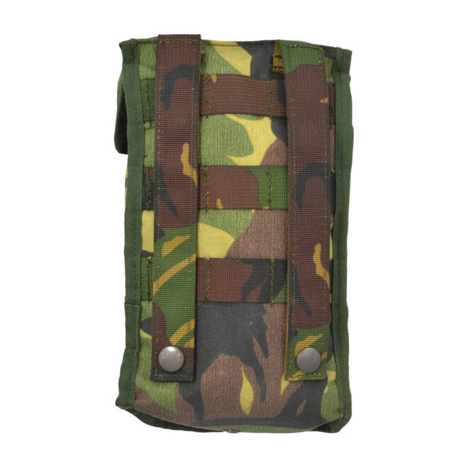 POUCH FOR WATER CANTEEN - DUTCH ARMY MILITARY SURPLUS - DPM CAMO - LIKE NEW 