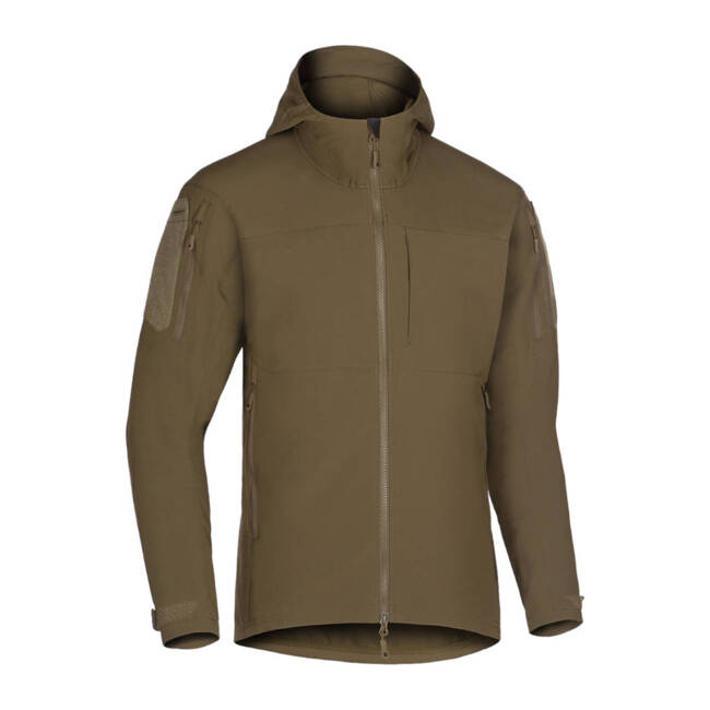 RAPAX SOFTSHELL HOODY - SWAMP - CLAWGEAR