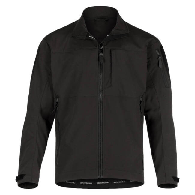 RAPAX SOFTSHELL JACKET - BLACK - CLAWGEAR