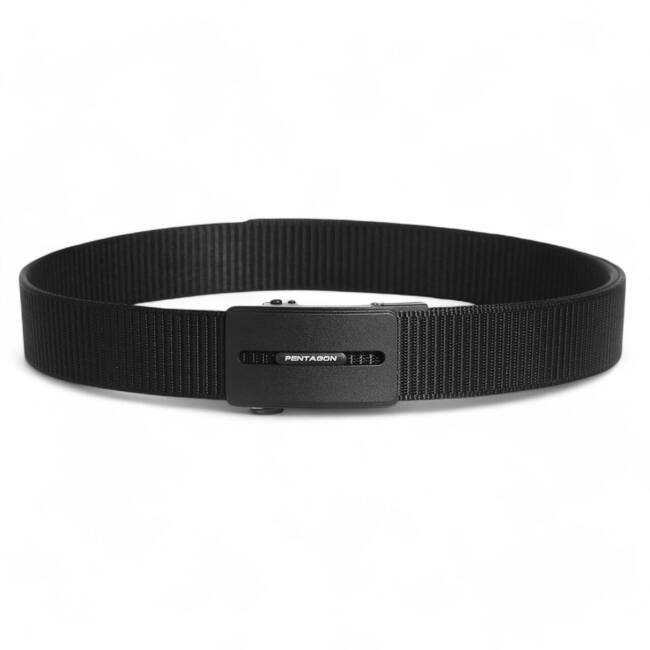 REGAL BELT - BLK - 35 MM - BLACK - PENTAGON