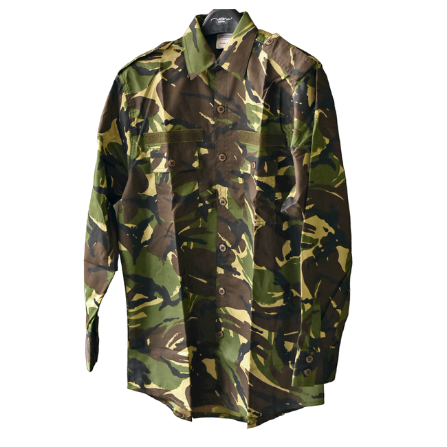 RIPSTOP SHIRT - ROMANIAN WOODLAND CAMOUFLAGE - GENUINE MILITARY SURPLUS ROMANIAN ARMY - NEW