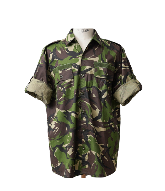 RIPSTOP SHIRT - ROMANIAN WOODLAND CAMOUFLAGE - GENUINE MILITARY SURPLUS ROMANIAN ARMY - NEW