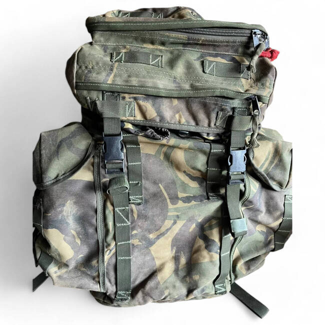 RUCKSACK BAG - PATROL - 30L - BRITISH ARMY MILITARY SURPLUS - DPM CAMO - USED