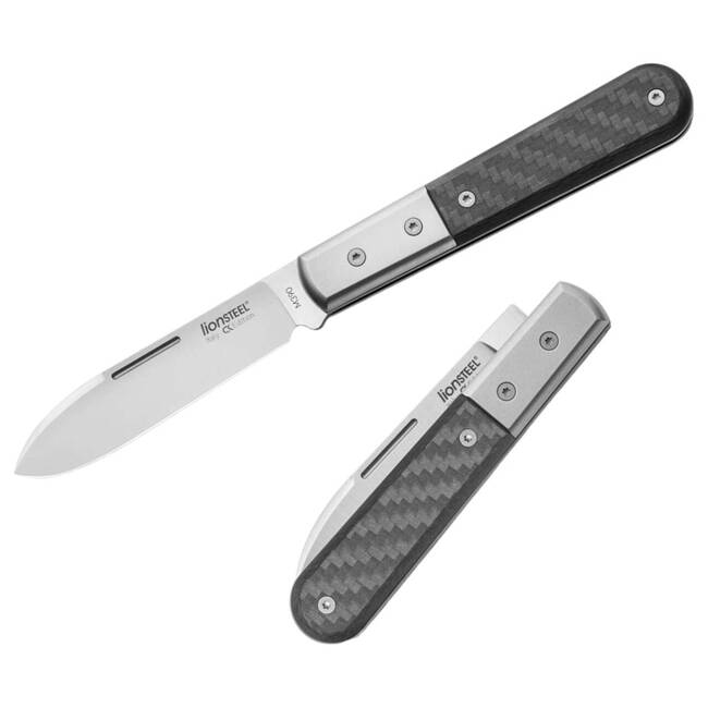 "Roundhead Barlow CF" POCKET KNIFE - LionSteel