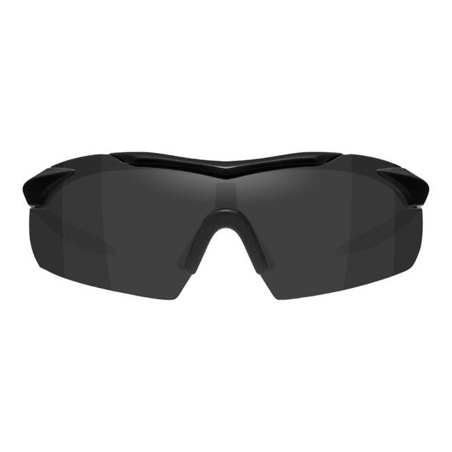 SAFETY GLASSES WX VAPOR COMM 2.5 - GRAY/CLEAR/LIGHT RUST - BLACK - WILEYX