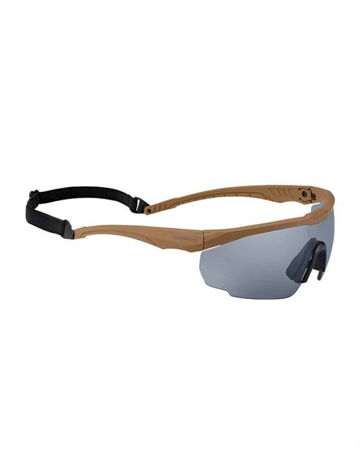 SAFETY GOGGLES - "BLACKHAWK" - SWISS EYE® - COYOTE