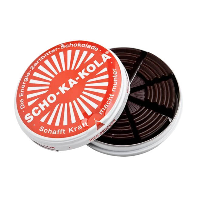 SCHO-KA-KOLA BITTER ENERGIZING CHOCOLATE - 100G