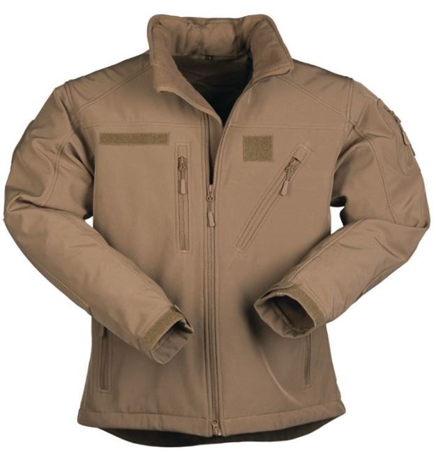 SCU 14 DARK COYOTE SOFTSHELL JACKET