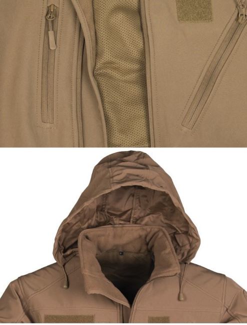 SCU 14 DARK COYOTE SOFTSHELL JACKET