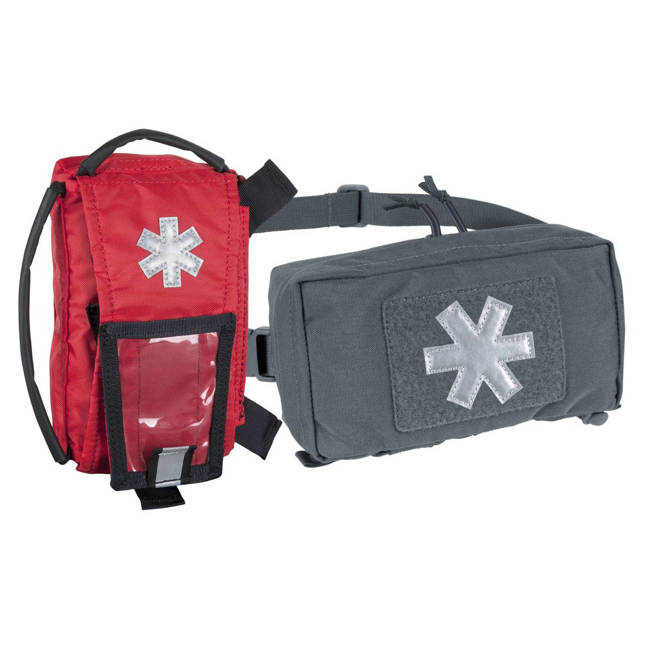 SET OF POUCH AND INSERT FOR FIRST AID KIT - MODULAR INDIVIDUAL MED KIT® - Helikon-Tex® - SHADOW GREY