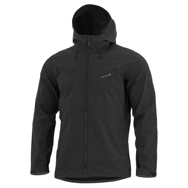 SHELL JACKET - WINDPROOF AND WATERPROOF - "MONLITE" - PENTAGON® - BLACK