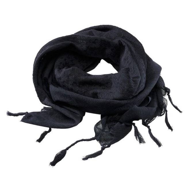 SHEMAG SCARF - BLACK/NAVY - BRANDIT