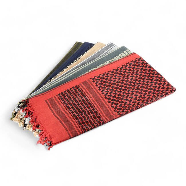 SHEMAGH SCARF - DENSE - OLIVE/BLACK - M-TAC