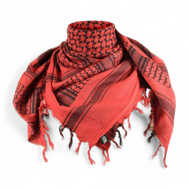 SHEMAGH SCARF - DENSE - RED/BLACK - M-TAC