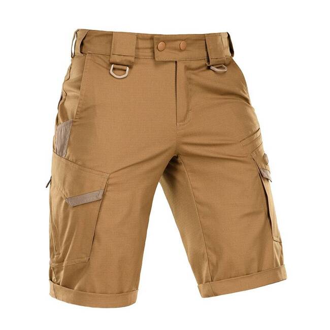 SHORT PANTS AGGRESSOR GEN.II FLEX - COYOTE BROWN - M-TAC