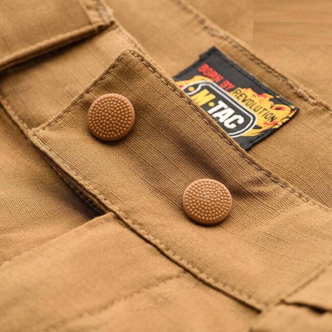 SHORT PANTS AGGRESSOR GEN.II FLEX - COYOTE BROWN - M-TAC