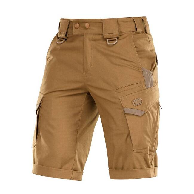 SHORT PANTS AGGRESSOR GEN.II FLEX - COYOTE BROWN - M-TAC