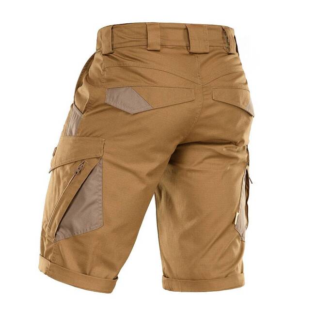 SHORT PANTS AGGRESSOR GEN.II FLEX - COYOTE BROWN - M-TAC